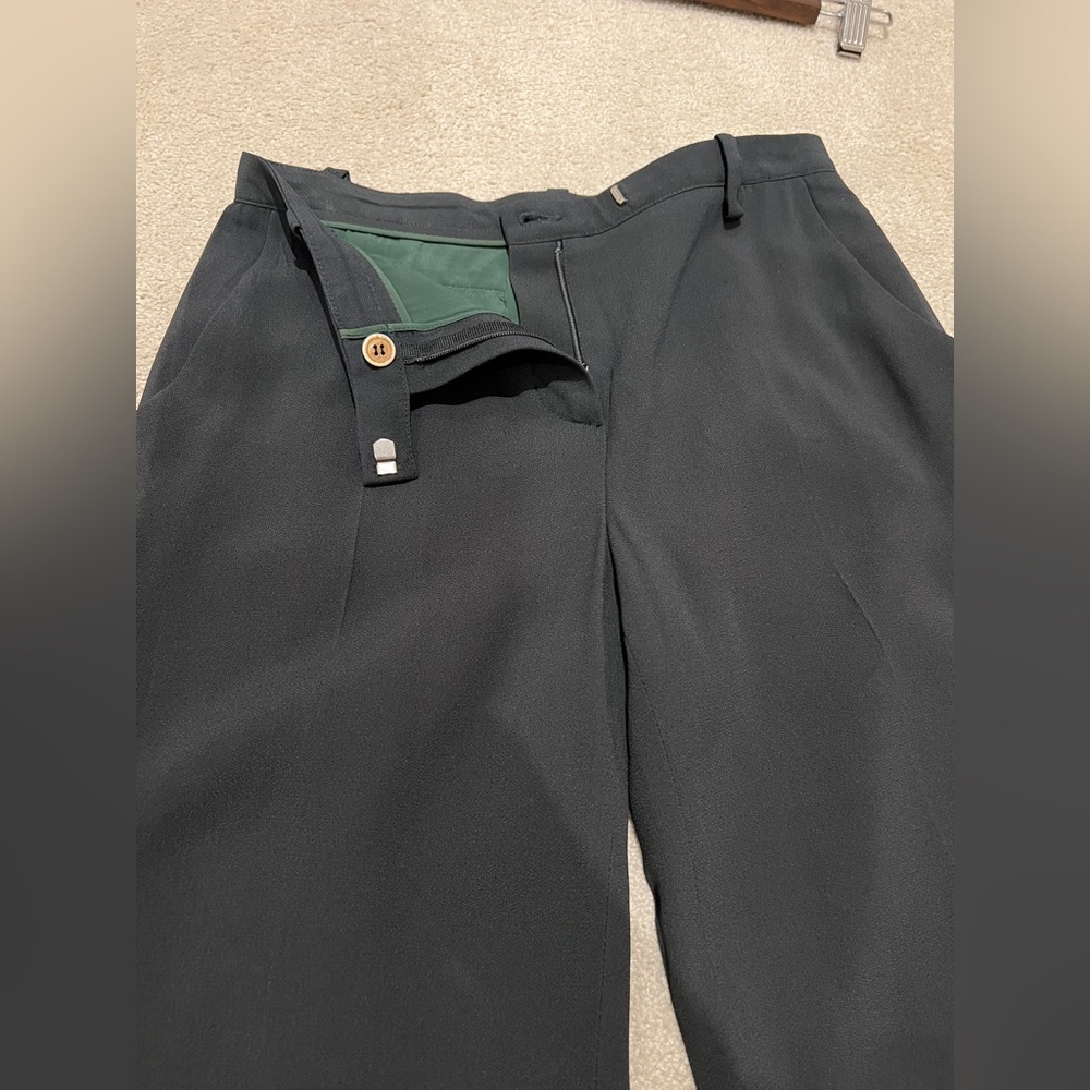 Balenciaga Dark Green Trousers - Picture 8 of 9